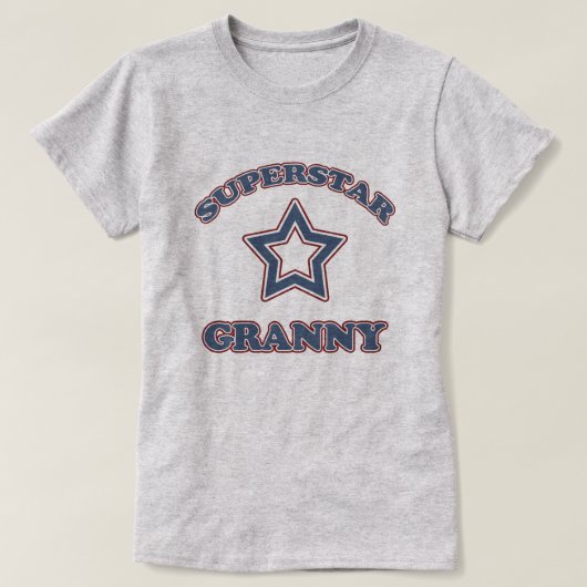 Superstar Granny T-Shirt (Design vorne)