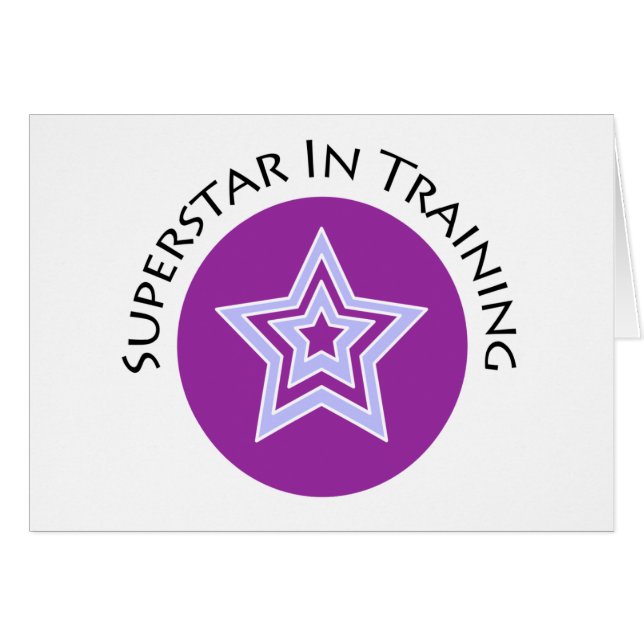 Superstar in der Ausbildung (Vorderseite (Horizontal))