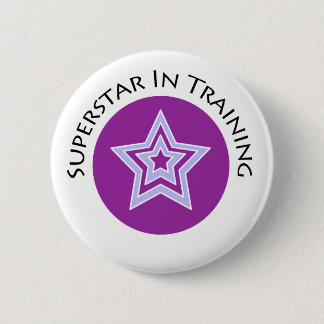 Superstar in der Ausbildung Button