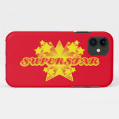 Superstar iPhone Case im Stil der 70er Jahre (Rückseite (Horizontal))