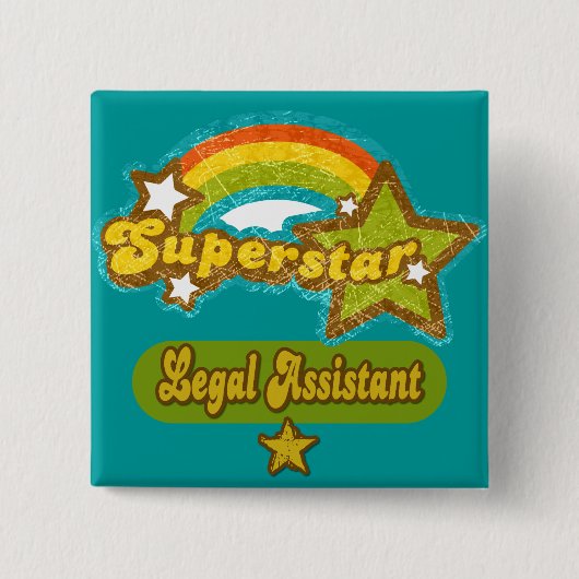 Superstar-Kanzleiassistent Button (Vorderseite)