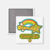 Superstar Lehrerin Aide Magnet (Vorderseite/Rückseite)