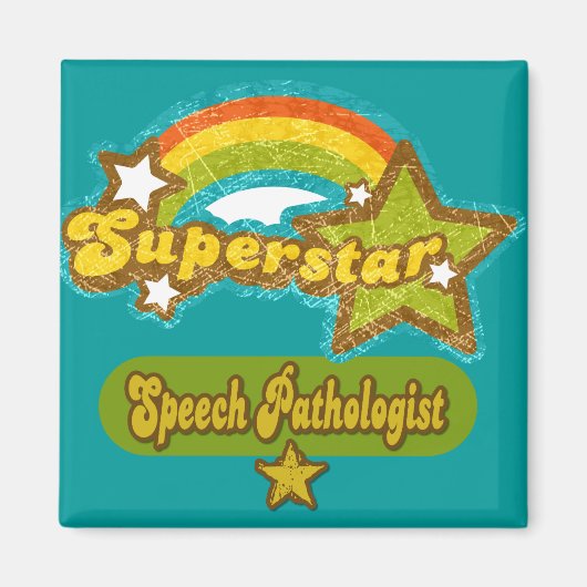 Superstar Logopäde Magnet (Vorne)
