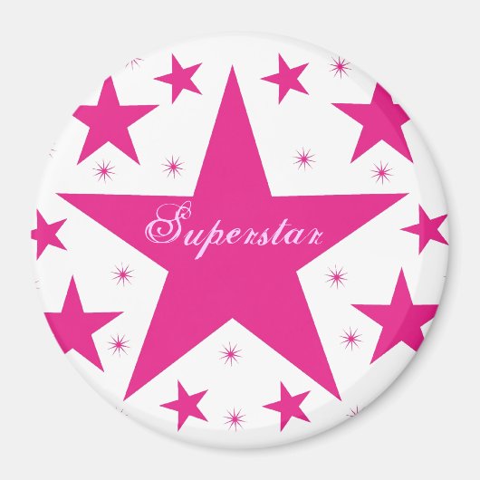 Superstar Magnet, Rosa Magnet (Vorne)