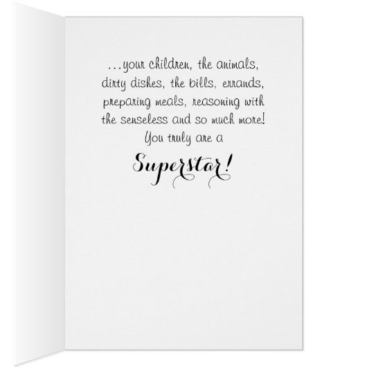 Superstar "Mama Cards" mit rotem Teppich (Innen (Rechts))