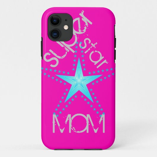 Superstar-Mama Case-Mate iPhone Hülle (Rückseite)