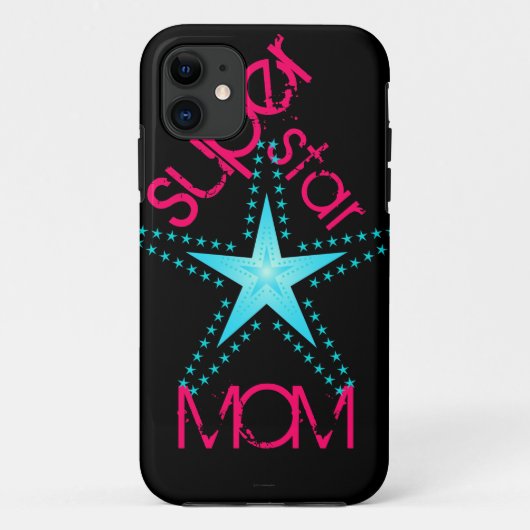 Superstar-Mama Case-Mate iPhone Hülle (Rückseite)