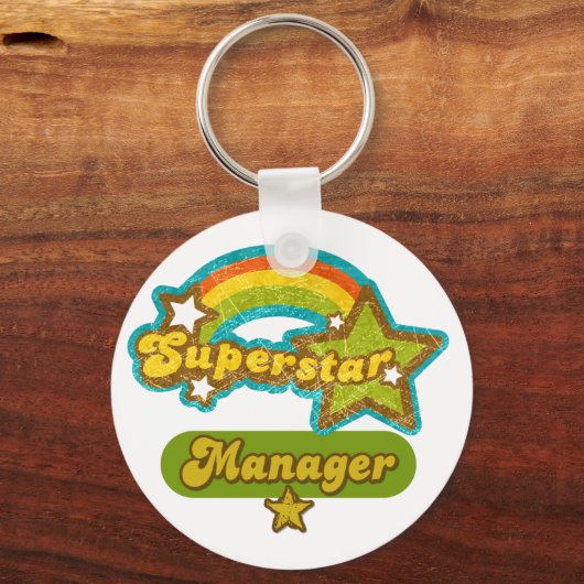 Superstar Manager Schlüsselanhänger (Vorderseite)