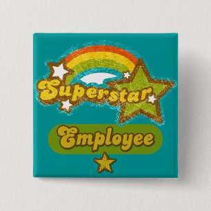 Superstar-Mitarbeiter Button