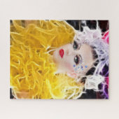 Superstar-Modell in Gelbbraun Puzzle (Horizontal)