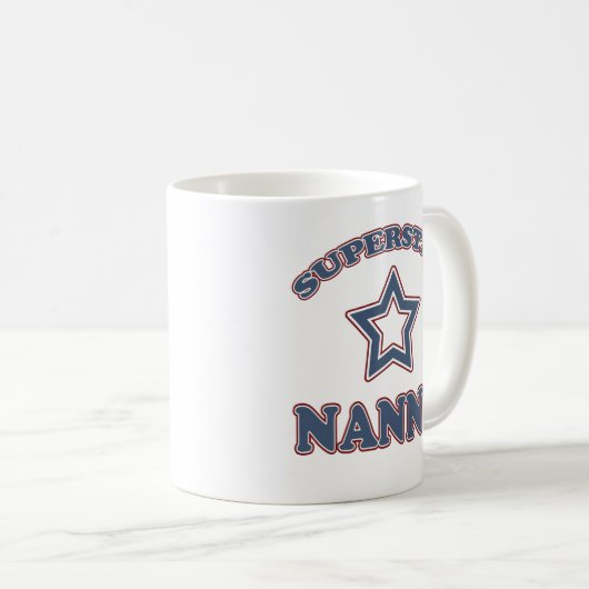 Superstar Nanny Kaffeetasse (VorderseiteRechts)