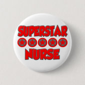Superstar Nurse Button (Vorderseite)