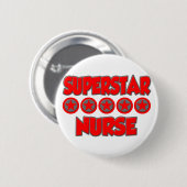 Superstar Nurse Button (Vorne & Hinten)