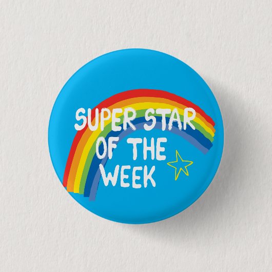 Superstar of the week badge button (Vorderseite)