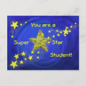 Superstar Postkarte (Vorderseite)