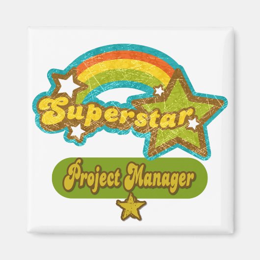 Superstar Project Manager Magnet (Vorne)