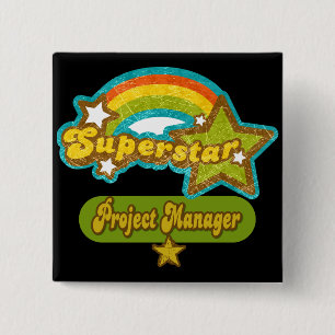 Superstar-Projektleiter Button