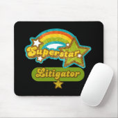 Superstar-Prozessanwalt Mousepad (Mit Mouse)