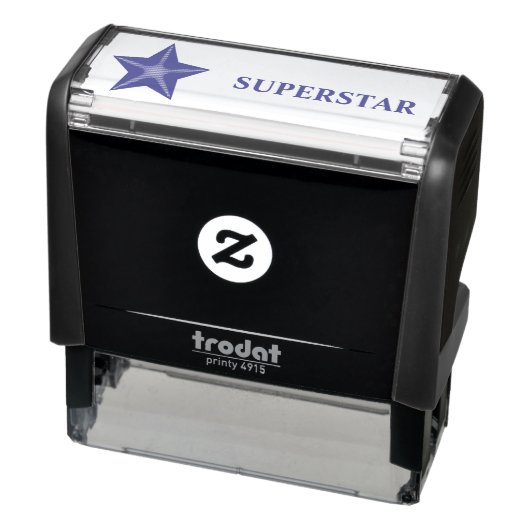 SUPERSTAR Puffy Lila Star Permastempel (Produkt)