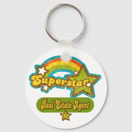 Superstar Real Anwesen Agent Schlüsselanhänger (Vorderseite)
