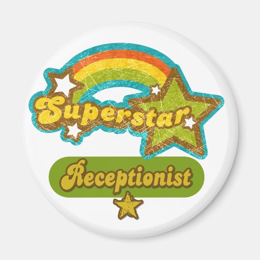 Superstar Receptionist Magnet (Vorne)