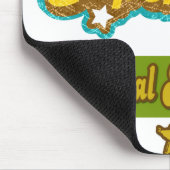 Superstar-Rechtsassistent Mousepad (Ecke)
