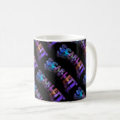 Superstar Scarlett - Name in den Lichtern Kaffeetasse (VorderseiteRechts)