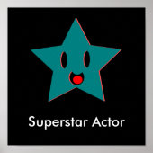 Superstar Schauspieler Poster (Vorne)