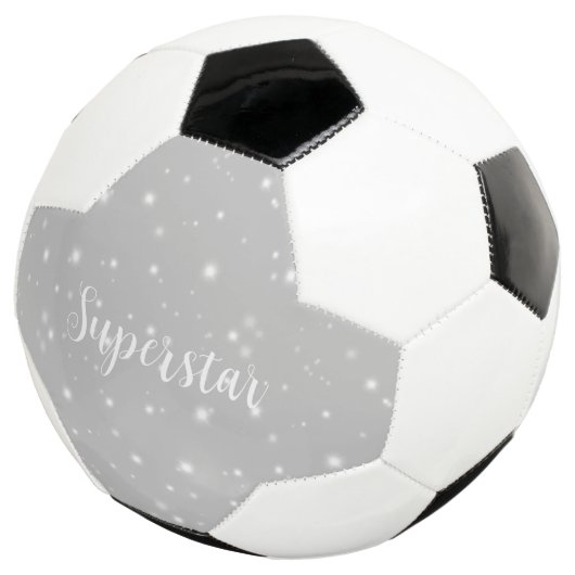 Superstar Silver Gray Starlight Fußball (Dreiviertel)