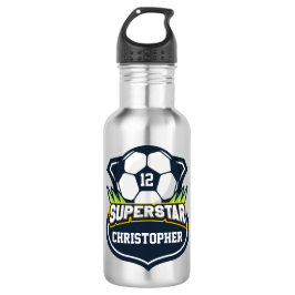 Superstar Soccer Kids Edelstahlflasche