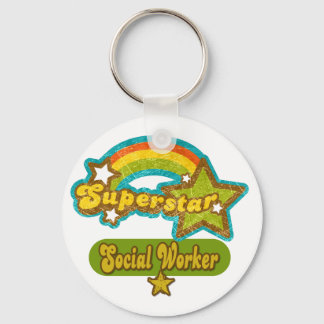 Superstar Social Worker Schlüsselanhänger
