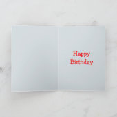 Superstar Son 11. Geburtstagskarte Karte (Innenseite)