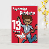 Superstar Son 11. Geburtstagskarte Karte (Gelbe Blume)