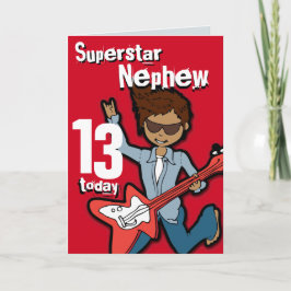 Superstar Son 11. Geburtstagskarte Karte
