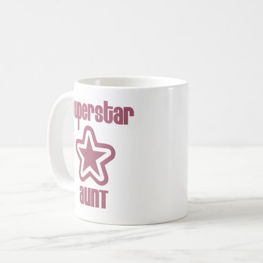 Superstar Tante Kaffeetasse (Vorderseite Links)