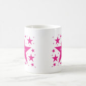 Superstar-Tasse, rosa Kaffeetasse (Mittel)