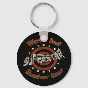 Superstar Teacher Schlüsselanhänger