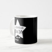 Superstar-Vater Kaffeetasse (Vorderseite Links)