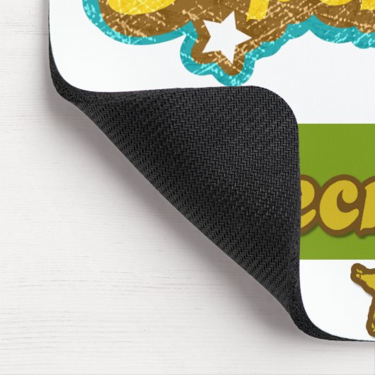 Superstar-Werbeoffizier Mousepad (Ecke)