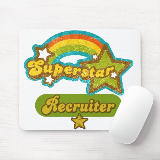 Superstar-Werbeoffizier Mousepad (Mit Mouse)