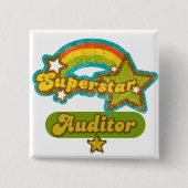 Superstar-Wirtschaftsprüfer Button (Vorderseite)