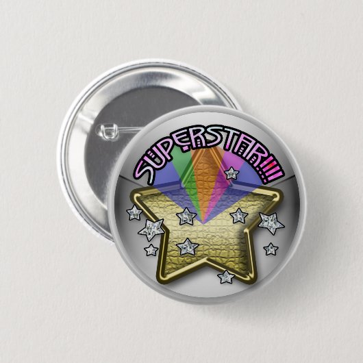 Superstarkind Button (Vorne & Hinten)