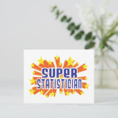 Superstatistiker Postkarte (Stehend Vorderseite)