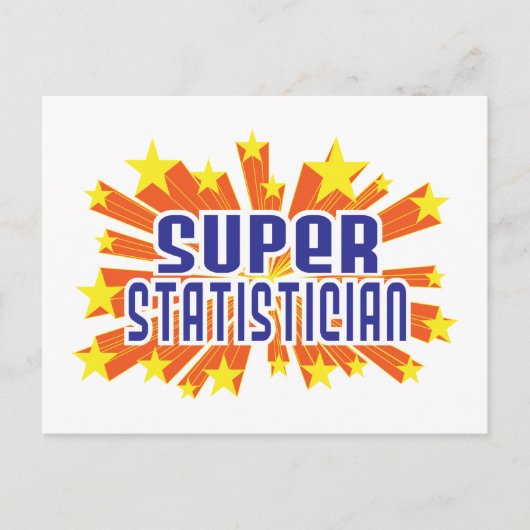 Superstatistiker Postkarte (Vorderseite)