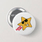 Superstern-Knopf Button (Vorne & Hinten)