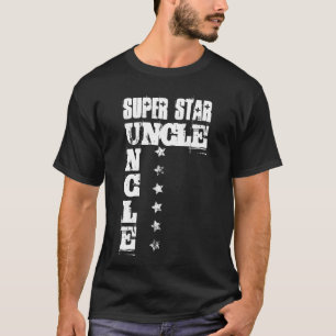 Superstern ONKEL mit Schmutz-Sternen 7 T-Shirt