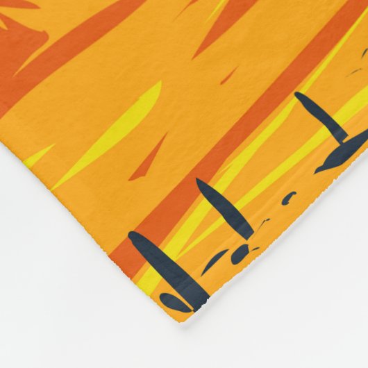 Superstiative Berge Arizona Vintag Fleecedecke (Ecke)