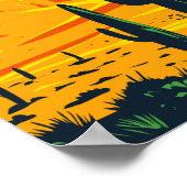 Superstiative Berge Arizona Vintag Poster (Ecke)