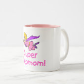 Superstiefmutter (Fliegen) Zweifarbige Tasse (VorderseiteRechts)