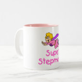 Superstiefmutter (Fliegen) Zweifarbige Tasse (Vorderseite Links)